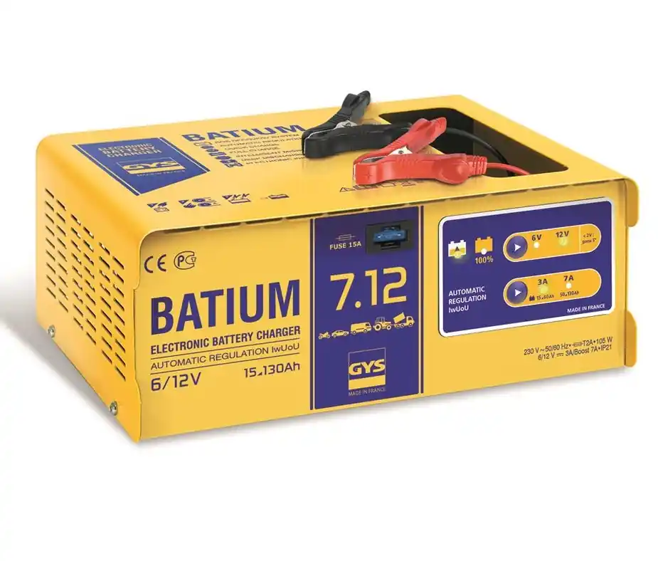 Acculader GYS BATIUM 7/12 Nieuw