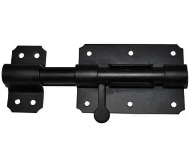 Veilige Betaling Grendel ZWART 100MM