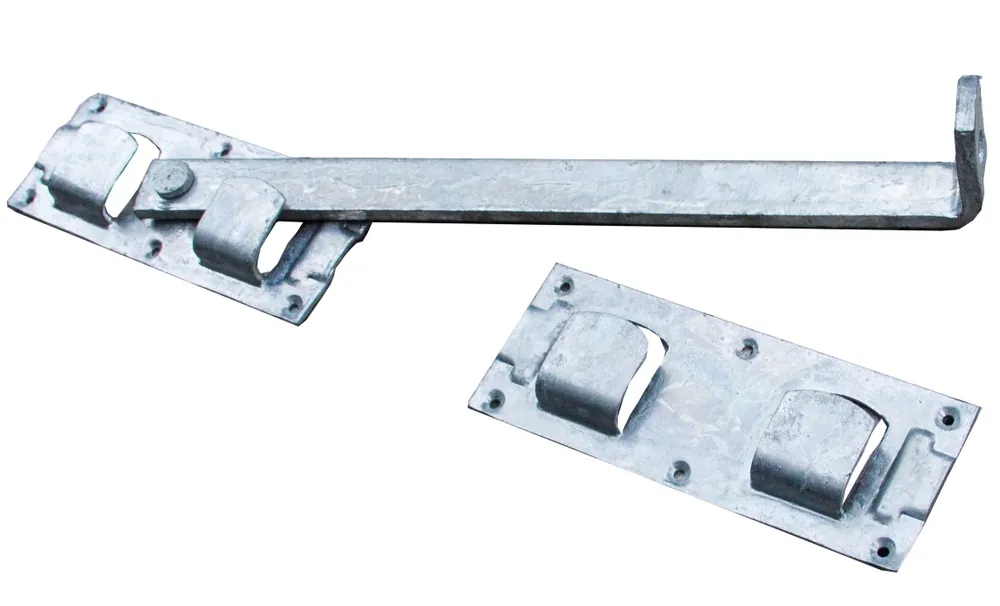 Overslaggrendel VERZINKT 450 MM Hoge Kwaliteit
