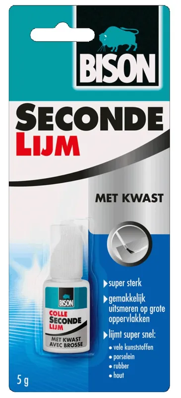 Secondelijm BISON 5 GRAM Goedkoop