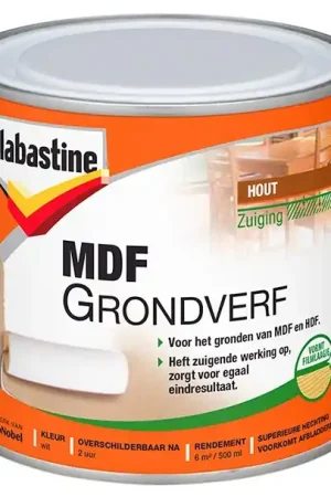 MDF grondverf ALABASTINE 500 ML Direct Verzonden