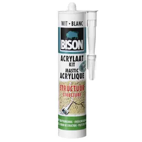 Betrouwbaar Acrylaatkit Structuur 310 ML WIT