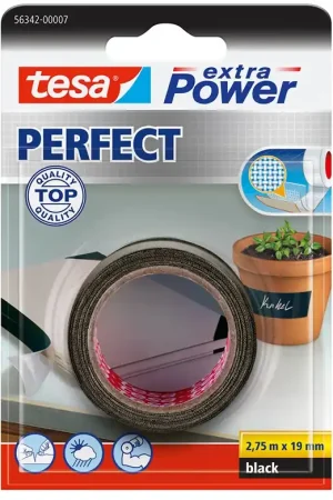 Klussentape Tessa 19MM ZWART Gecertificeerd