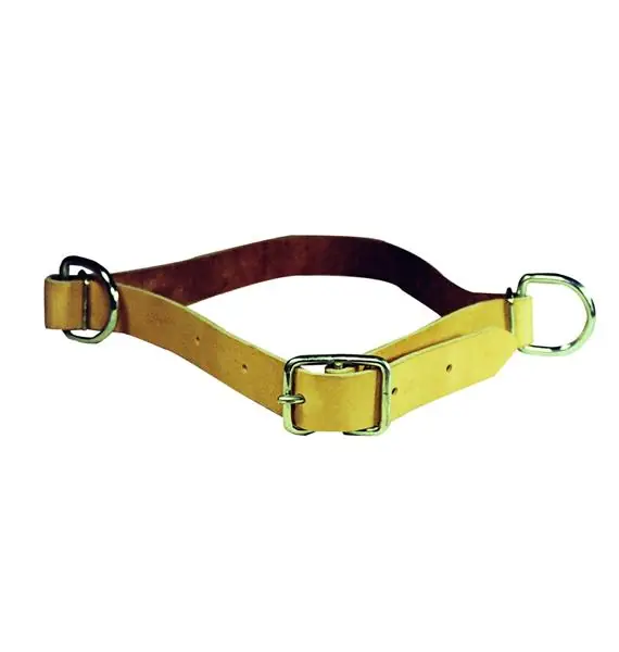 Halsriem LEER RING 90 CM Speciale Aanbieding