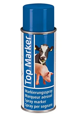 Merkspray 500 ml BLAUW Direct Beschikbaar