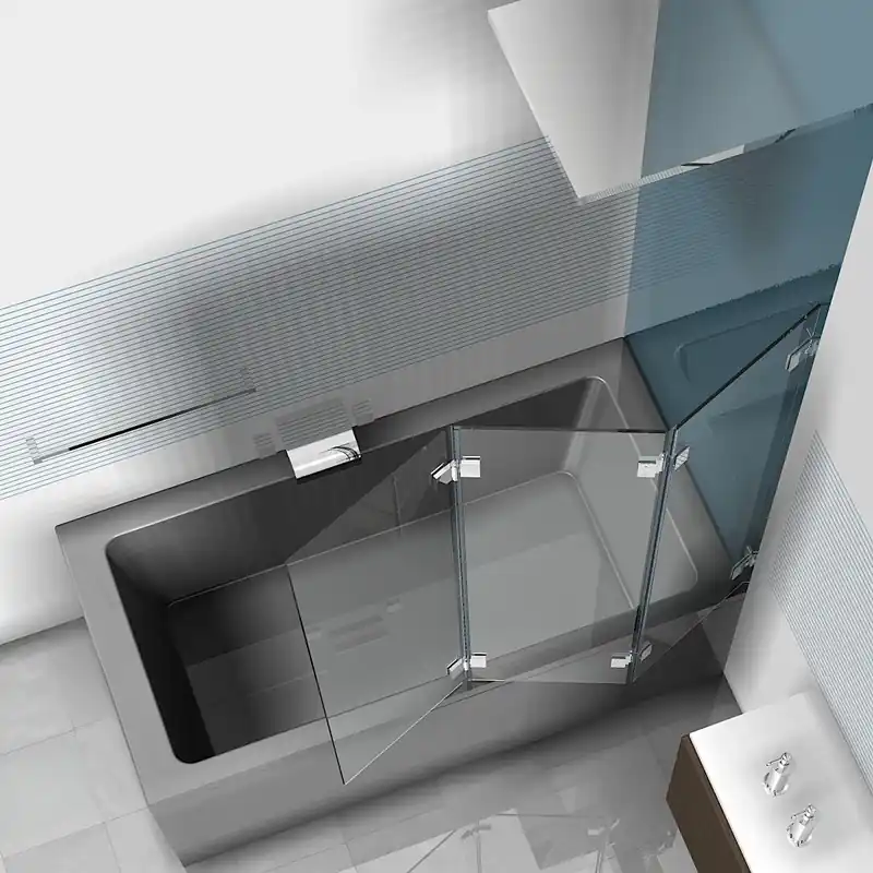 Merkproduct Kies uw glassoort badwand