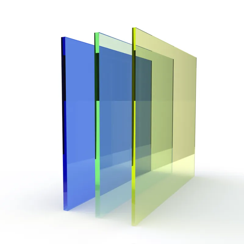 Enkel glas gekleurd gehard Aanbieding