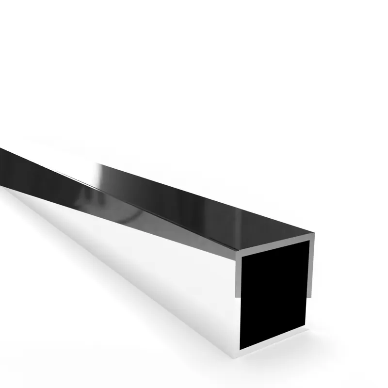Stabilisatiestang vierkant losse stang - 1000 mm - Chroom Seizoensaanbieding