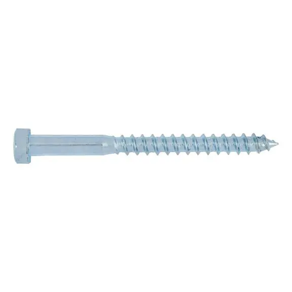 Uitverkoop Würth houtdraadbout zeskantkop staalverzinkt blauw