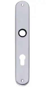 Exclusieve Aanbieding Intersteel langschild ovaal PC72 chroom mat