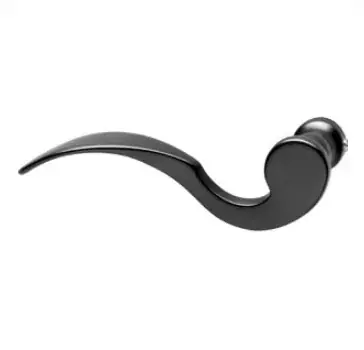 Intersteel enkele deurklink links Lepel mat zwart Alleen Vandaag