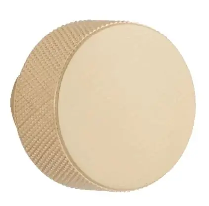 Weekendaanbieding Knop GLITTER 35 mm goud gesatineerd