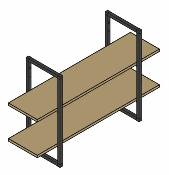 Gereduceerde Prijs Wandrek SMART hoogte 580 mm