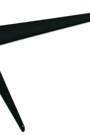 Plankdrager staal geperst zwart gelakt 195×130 mm Bestseller