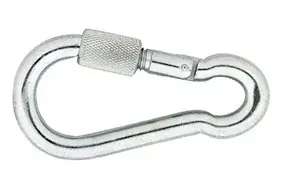 DX Karabijnhaak met schroef C-DIN 5299 160×13 mm rvs AISI 316 Laatste Kans