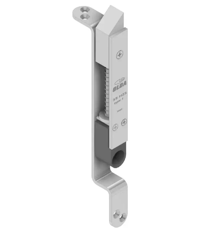 Olda semi automatische kantschuif type 35 voor stalen/aluminium/houten deuren type 1 staal verzinkt Laatste Kans