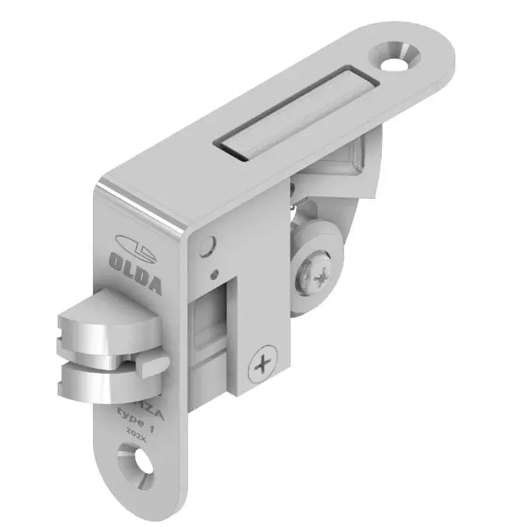Rechtstreeks Van De Fabrikant Olda automatische kantschuif hoekmodel type 26 voor stalen/aluminium deuren type 1 staal verzinkt