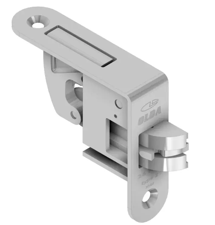 Direct Beschikbaar Olda automatische kantschuif hoekmodel type 26 voor stalen/aluminium deuren type 2 staal verzinkt