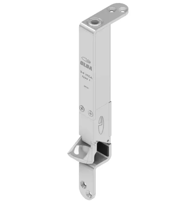Tijdelijk Beschikbaar Olda automatische kantschuif type 34 voor stalen/aluminium/houten deuren type 1 staal verzinkt
