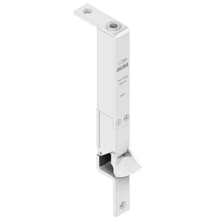 Olda automatische kantschuif smal type 39 voor stalen/aluminium/houten deuren type 2 staal verzinkt Premium