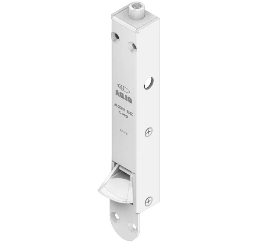 Betrouwbaar Olda automatische kantschuif type 28 voor houten deuren verlengde schoot +8 mm type 1 staal verzinkt