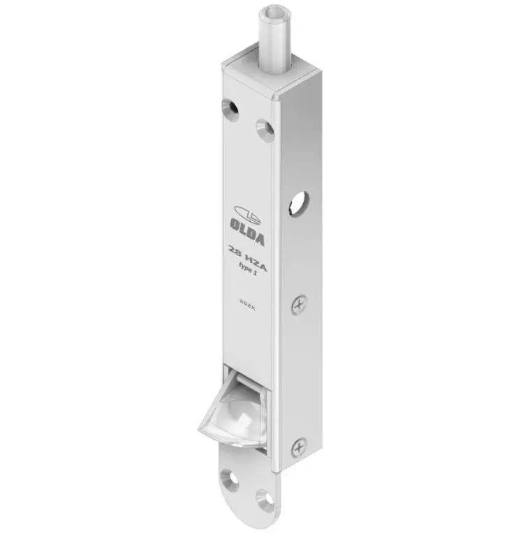 Fabrieksprijs Olda automatische kantschuif type 28 voor houten deuren verlengde schoot +20 mm type 1 staal verzinkt