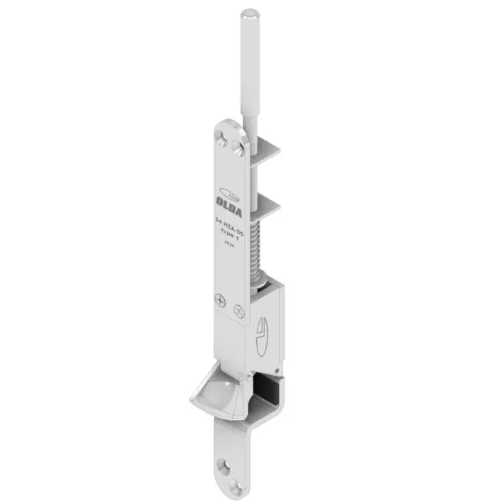 Olda automatische kantschuif type 34 voor stalen/aluminium/houten deuren schoot Ø8mm lengte 50 mm type 1 staal verzinkt Gratis Retour