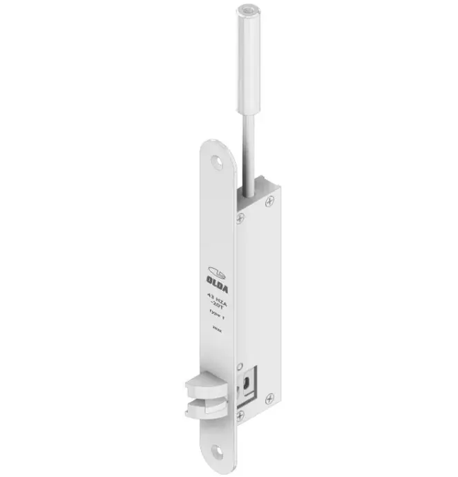 Olda automatische kantschuif type 43 doornmaat 20mm voor stalen/aluminium/houten deuren type 1 staal verzinkt Direct Beschikbaar
