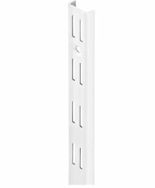 Wandrail dubbel 2495 mm wit gelakt Finale Uitverkoop