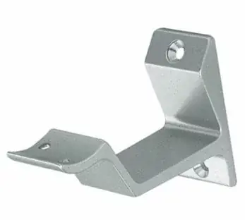 Beperkte Voorraad Leuninghouder opschroevend Hol aluminium F1
