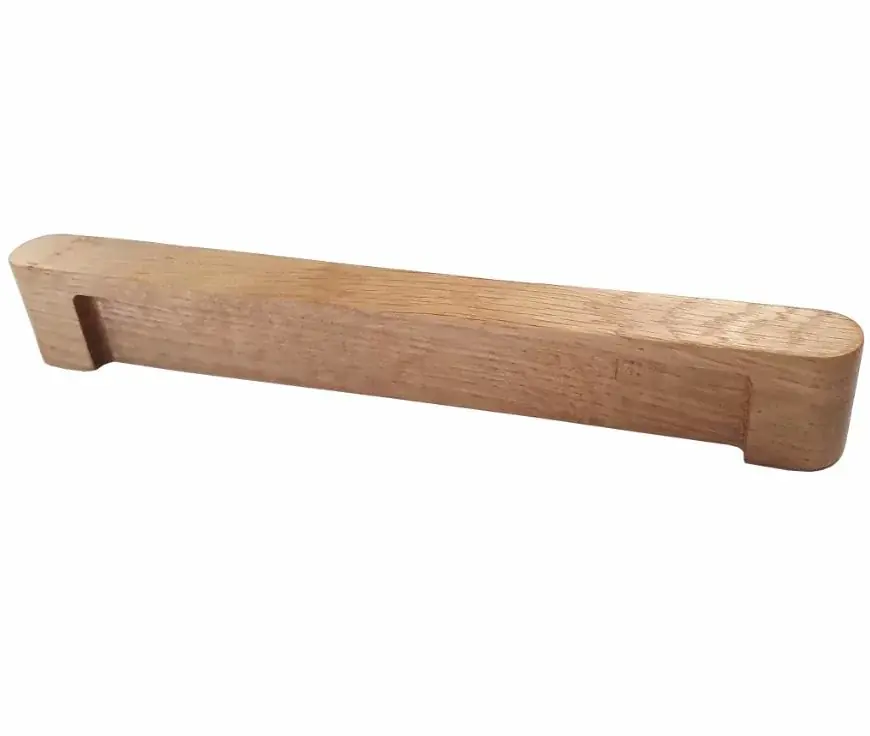 Greep Malmö Eiken gelakt 160 mm Favoriet