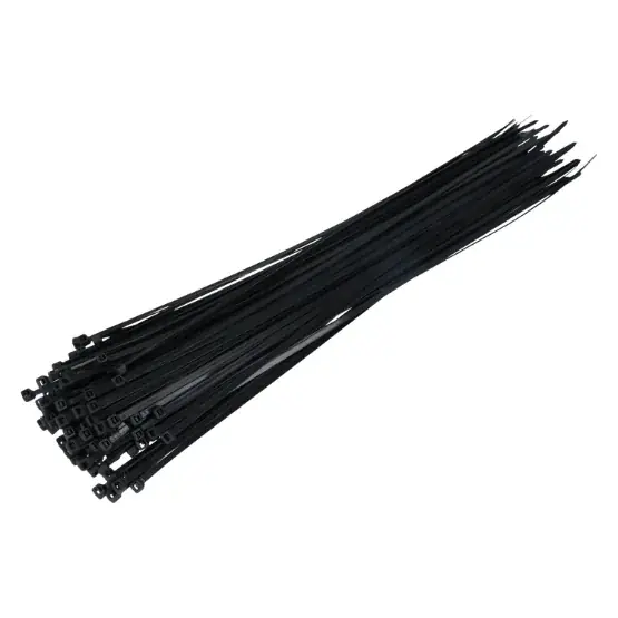 Beperkte Voorraad 100 bundelbandjes nylon zwart 4,8 x 450 mm