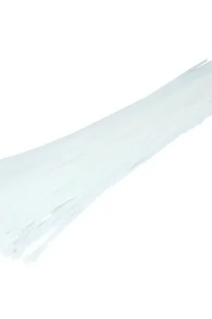 100 bundelbandjes nylon naturel 4,8 x 450 mm Seizoensaanbieding