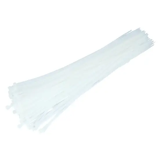 100 bundelbandjes nylon naturel 4,8 x 450 mm Seizoensaanbieding
