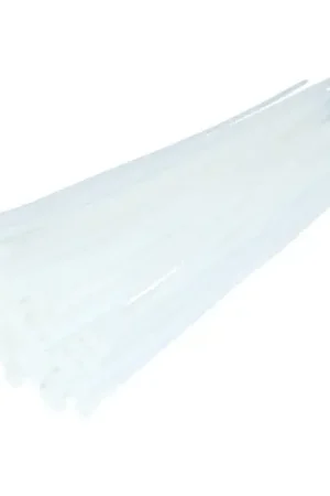100 bundelbandjes nylon naturel 7,6 x 400 mm Superprijs
