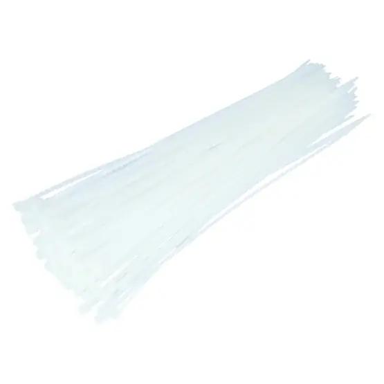 Favoriet 100 bundelbandjes nylon naturel 3,6 x 300 mm