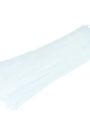 100 bundelbandjes nylon naturel 3,6 x 200 mm Actieprijs