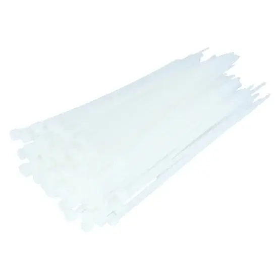 Beste Prijs 100 bundelbandjes nylon naturel 3,6 x 150 mm