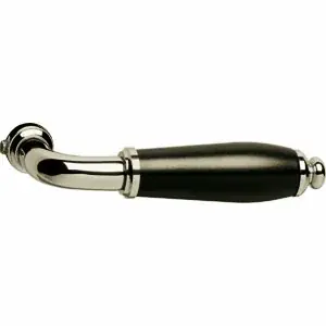 Veilige Betaling Intersteel enkele deurklink Courgette nikkel/zwart