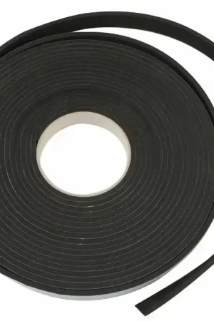 AMIG zelfklevende tochtstrip 10meter 20x5mm zwart Uitverkoop