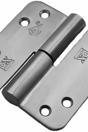 DX SKG3 Kogelstift paumelle ronde hoek 89×89 mm links rvs Beperkte Voorraad