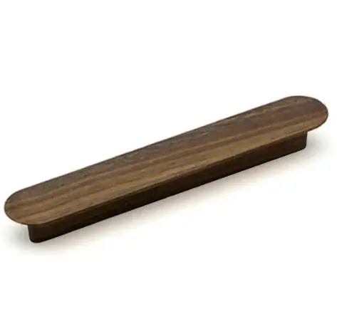 Beste Prijs Greep Oslo Walnoot gelakt 128 mm