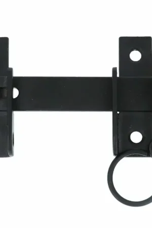 Laatste Versie Luikoverslag 120x60mm zwart