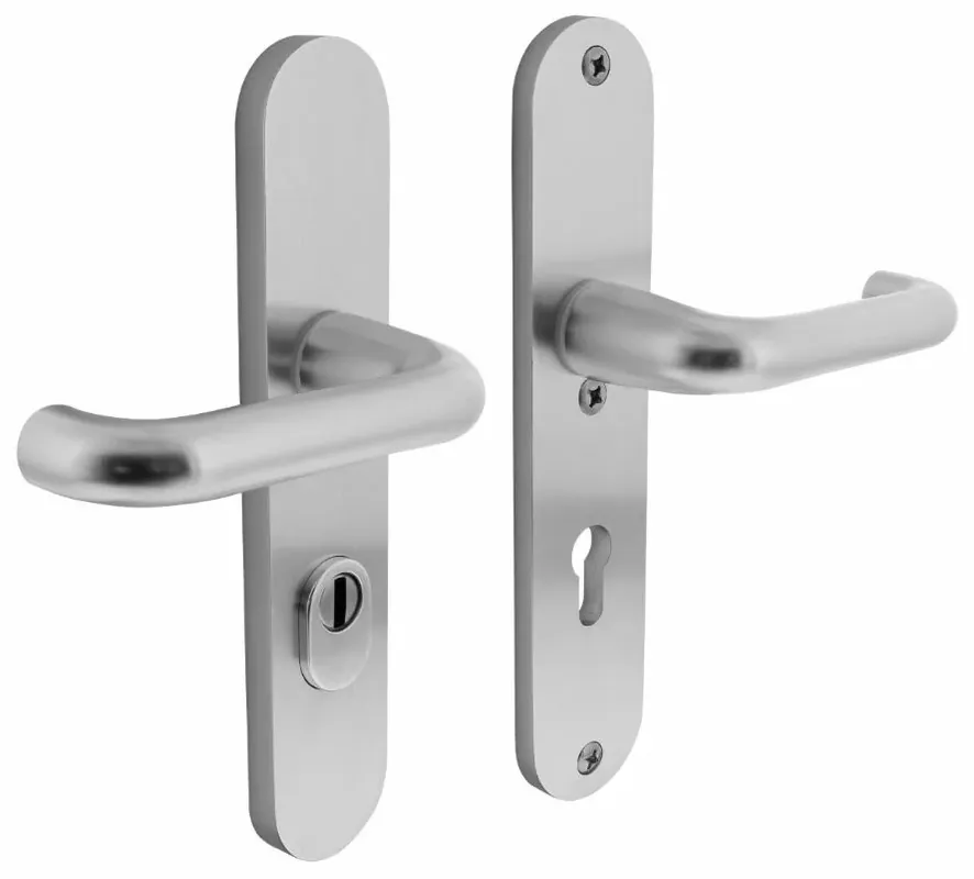 Intersteel veiligheidsbeslag PC55 met kerntrek beveiliging kruk/kruk SKG3 aluminium F1 Weekendaanbieding