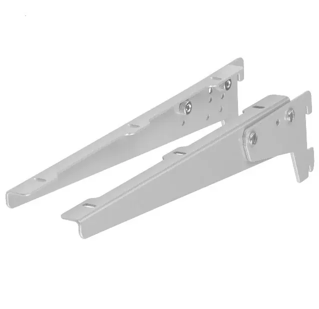 Set van 2 dragers verstelbaar 250 mm wit gelakt Alleen Vandaag