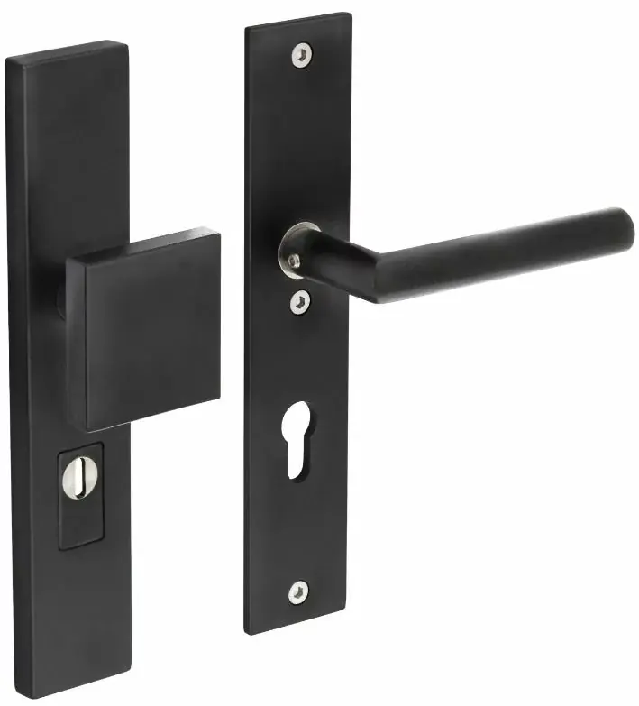Goedkoop Intersteel SKG3 Veiligheidsbeslag PC55 rechthoekig greep/kruk Jura zwart