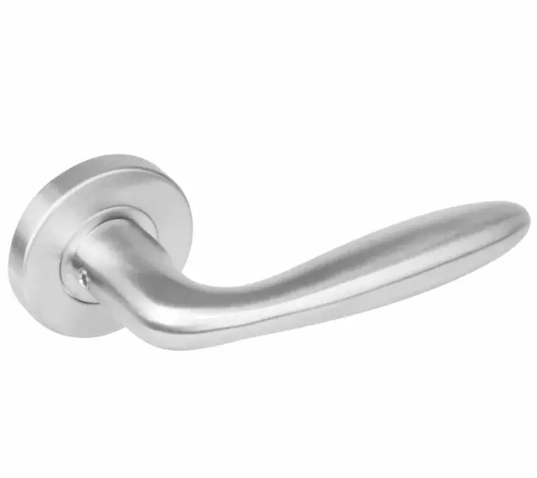 Intersteel deurklink Jupiter op rond rozet rvs Seizoensaanbieding