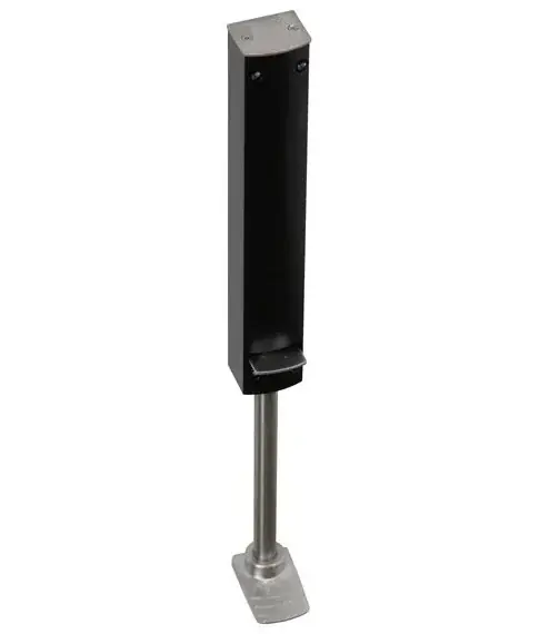 Op = Op Dictator deurvastzetter type ZE-160 Design line zwart RAL 9005