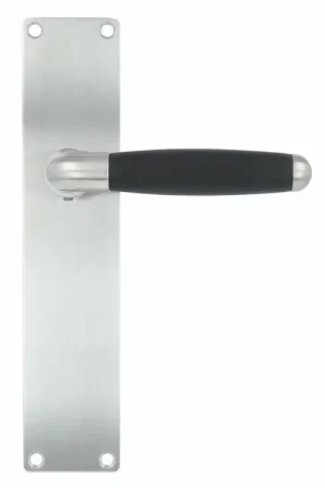 Deurklink Met schild Ton Model 1933 Blind mat nikkel Seizoensaanbieding
