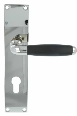 Hete Deal Deurklink Met schild Ton Model 1933 PC72 glans nikkel